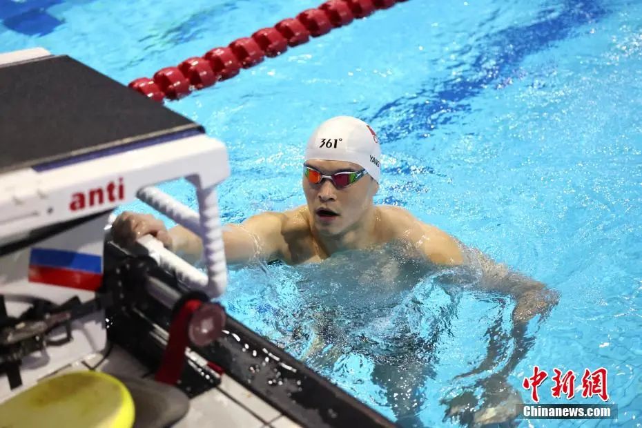 1680天后复出首秀，孙杨在合肥全国夏季游泳锦标