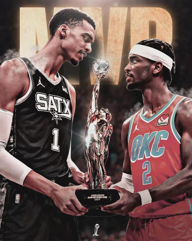 文班亚马连续两期登顶MVP榜单 亚历山大紧追其后